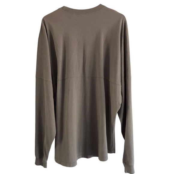 Spirit Jersey Long Sleeve Unisex Pullover Solid Gray XL - Picture 4 of 6